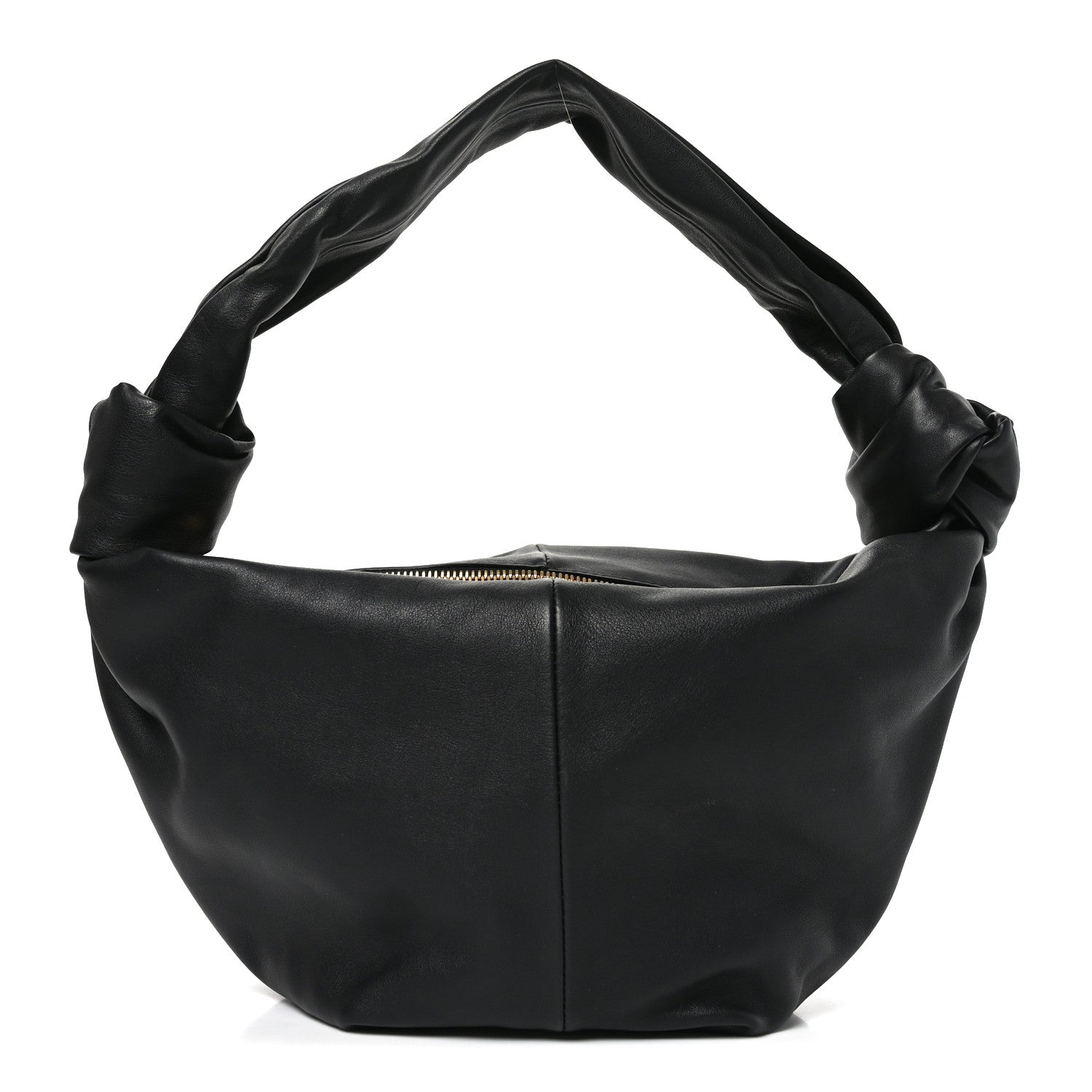 Bottega Veneta Calfskin Teen Double Knot Hobo Black 1 of 10