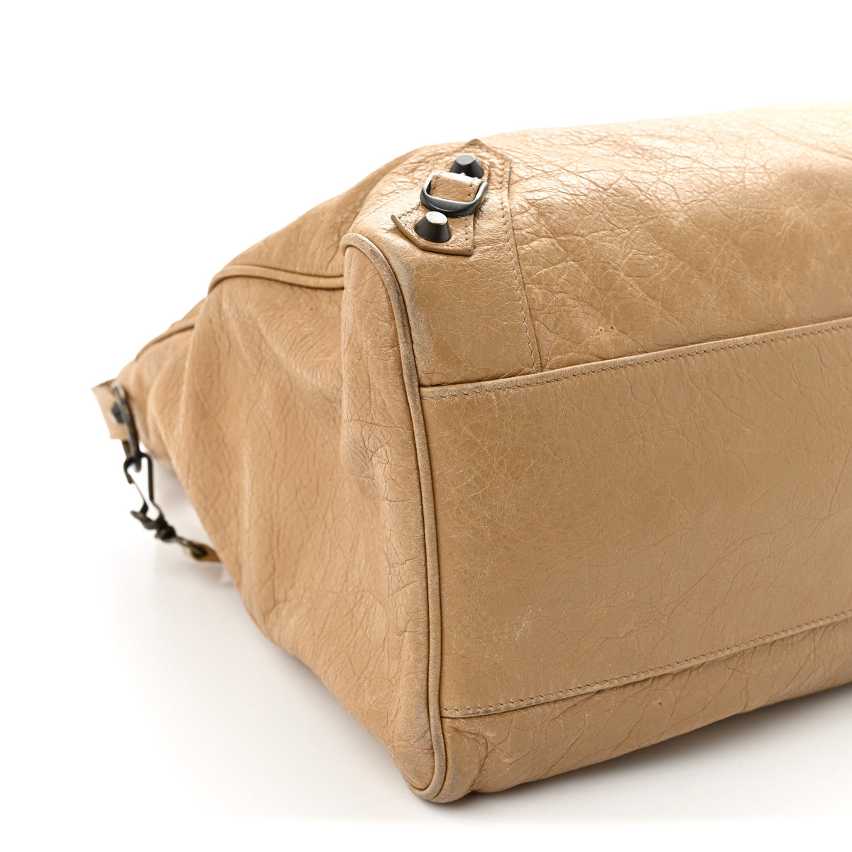 Agneau Classic Hardware Velo Beige Nougatine
