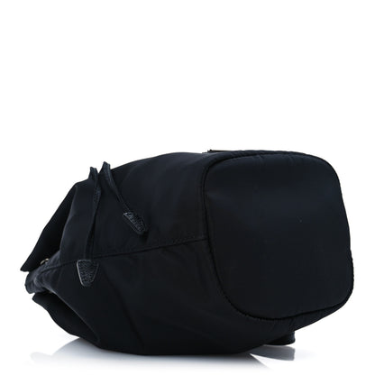 Prada Saffiano Tessuto Nylon Vela Bucket Wristlet Black 4 of 11
