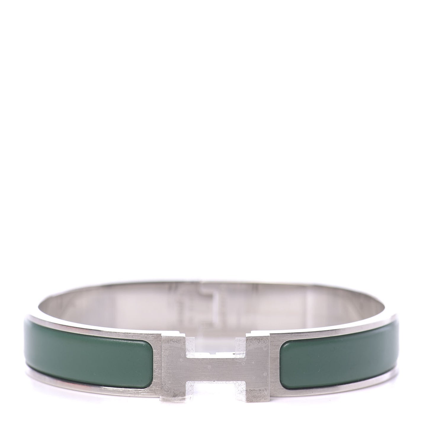 Matte Enamel Narrow Clic Clac HH Bracelet GM Menthe