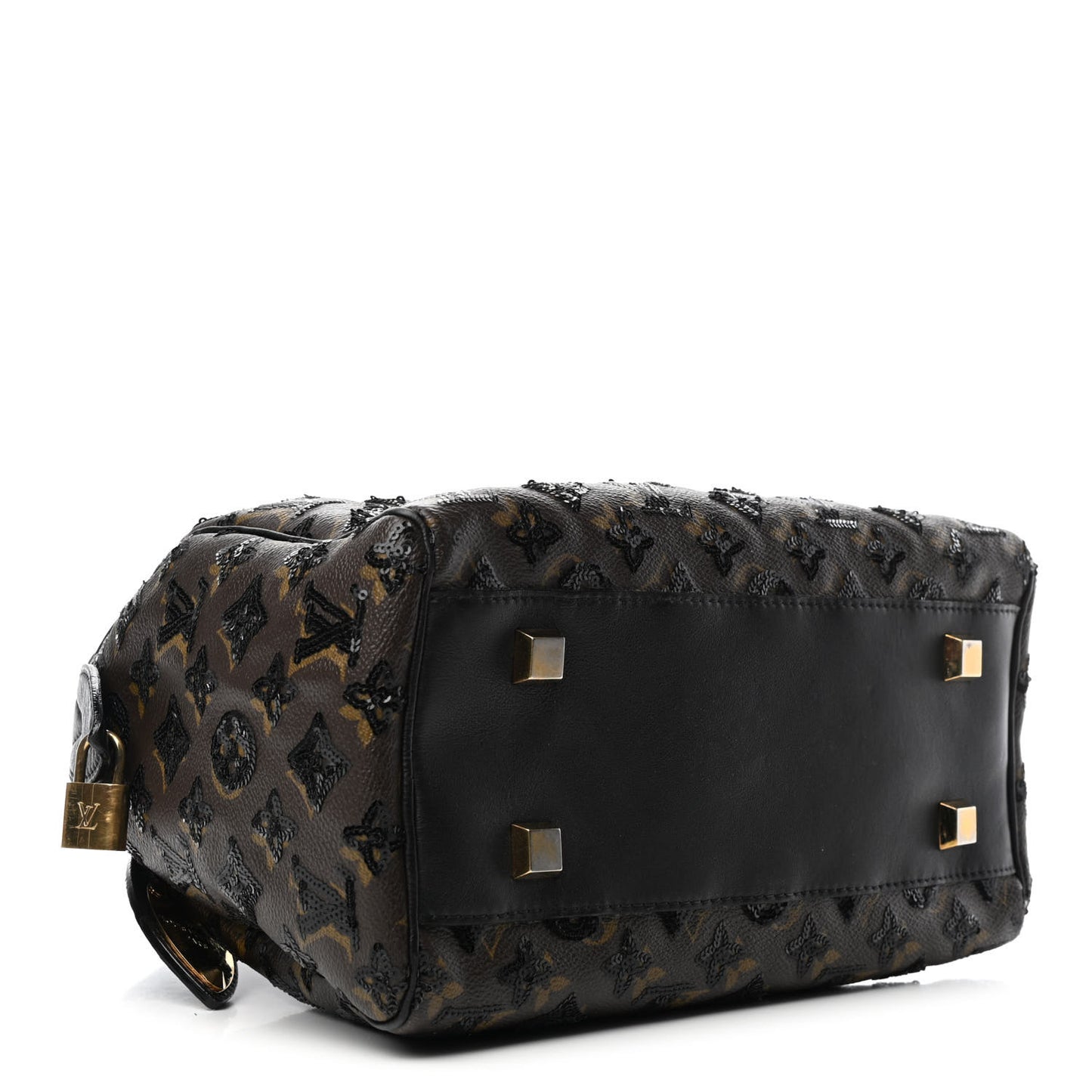 Monogram Sequins Eclipse Speedy 28 Black