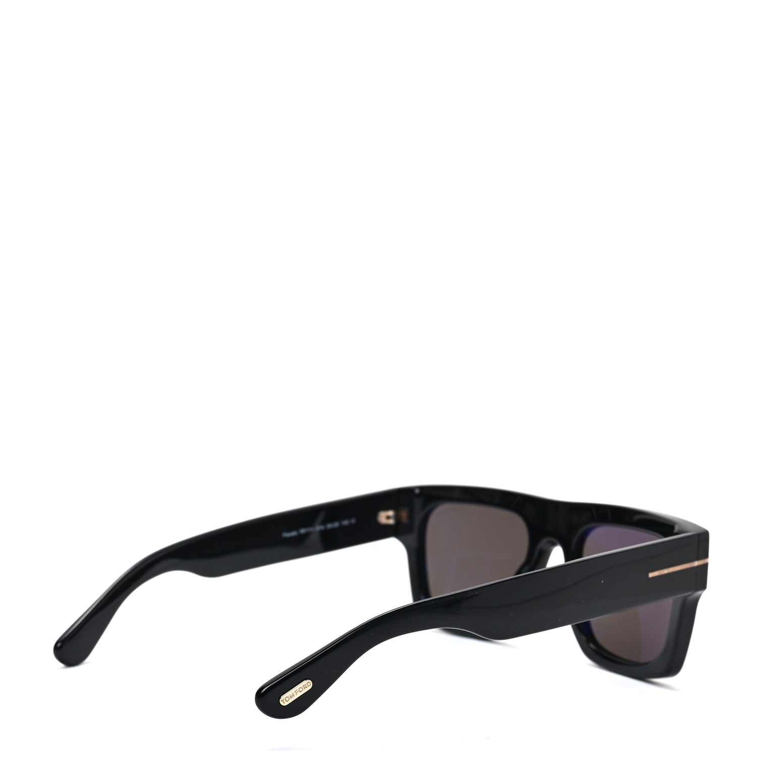 Tom Ford Acetate Fausto Sunglasses TF711 Black 4 of 6