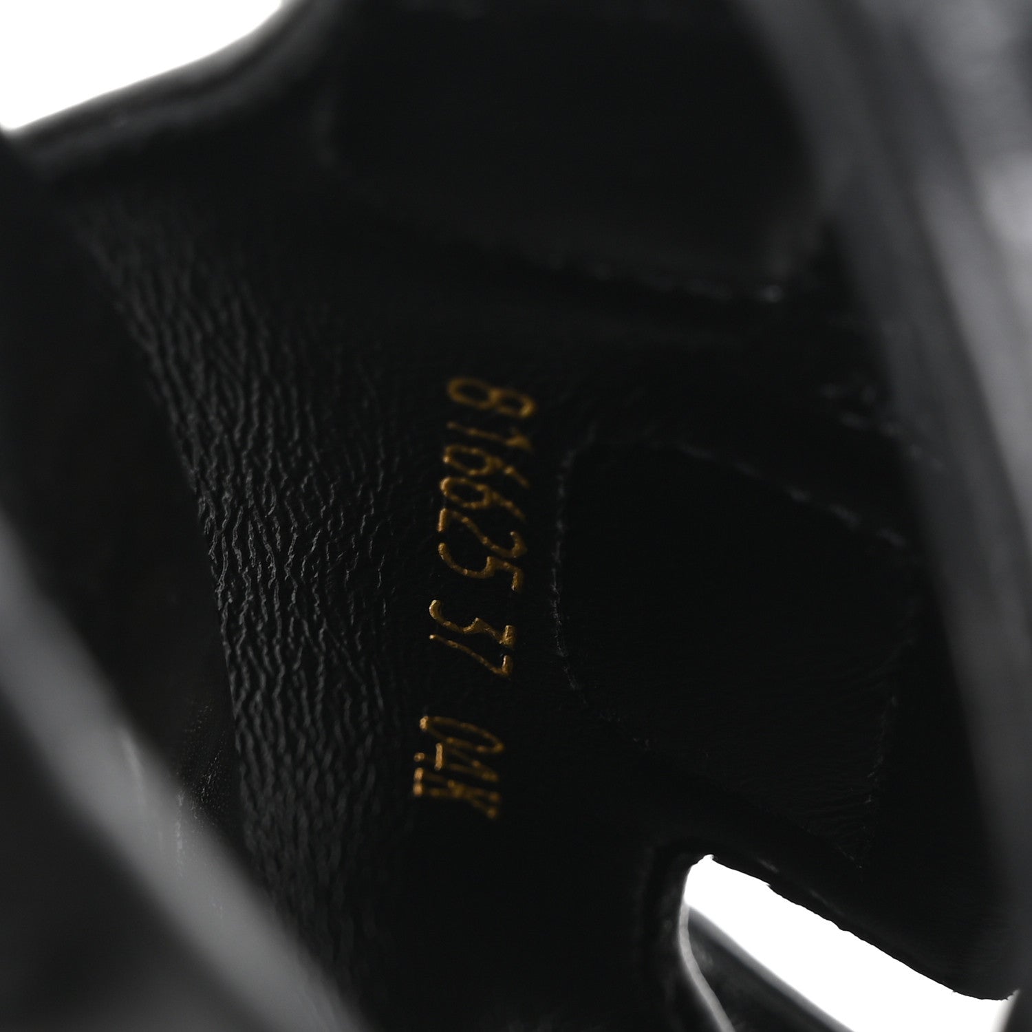 Gucci Guccissima GG Embossed Womens Sandals 37 Black 9 of 10