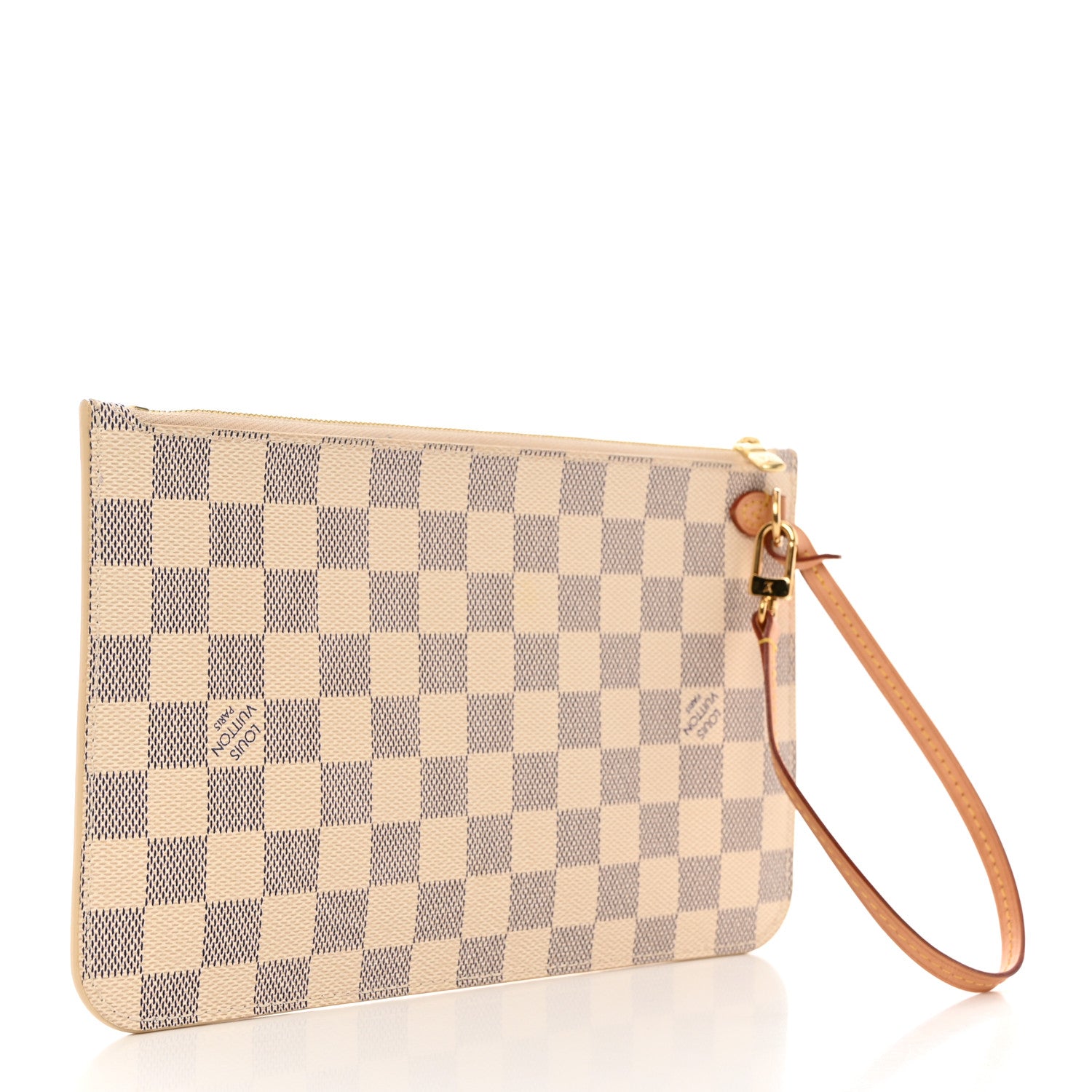 Louis Vuitton Damier Azur Neverfull MM GM Pochette 3 of 7