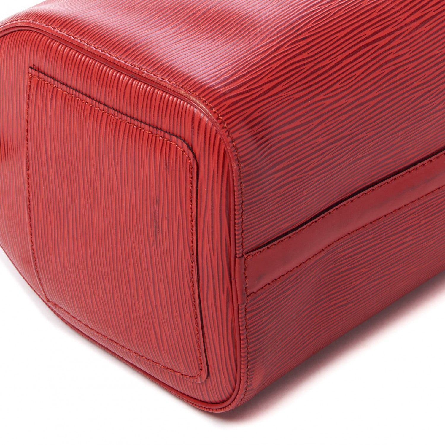 Louis Vuitton Epi Speedy 25 Castillan Red 5 of 10
