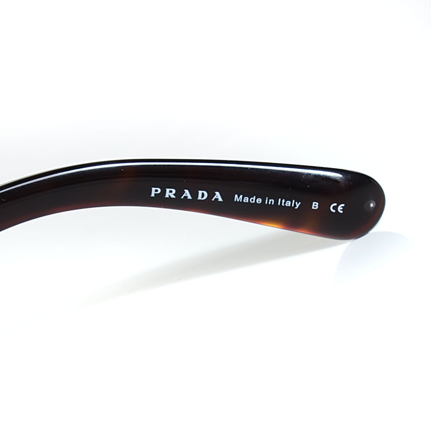 Prada Baroque SPR 27N Round Sunglasses Havana 4 of 5