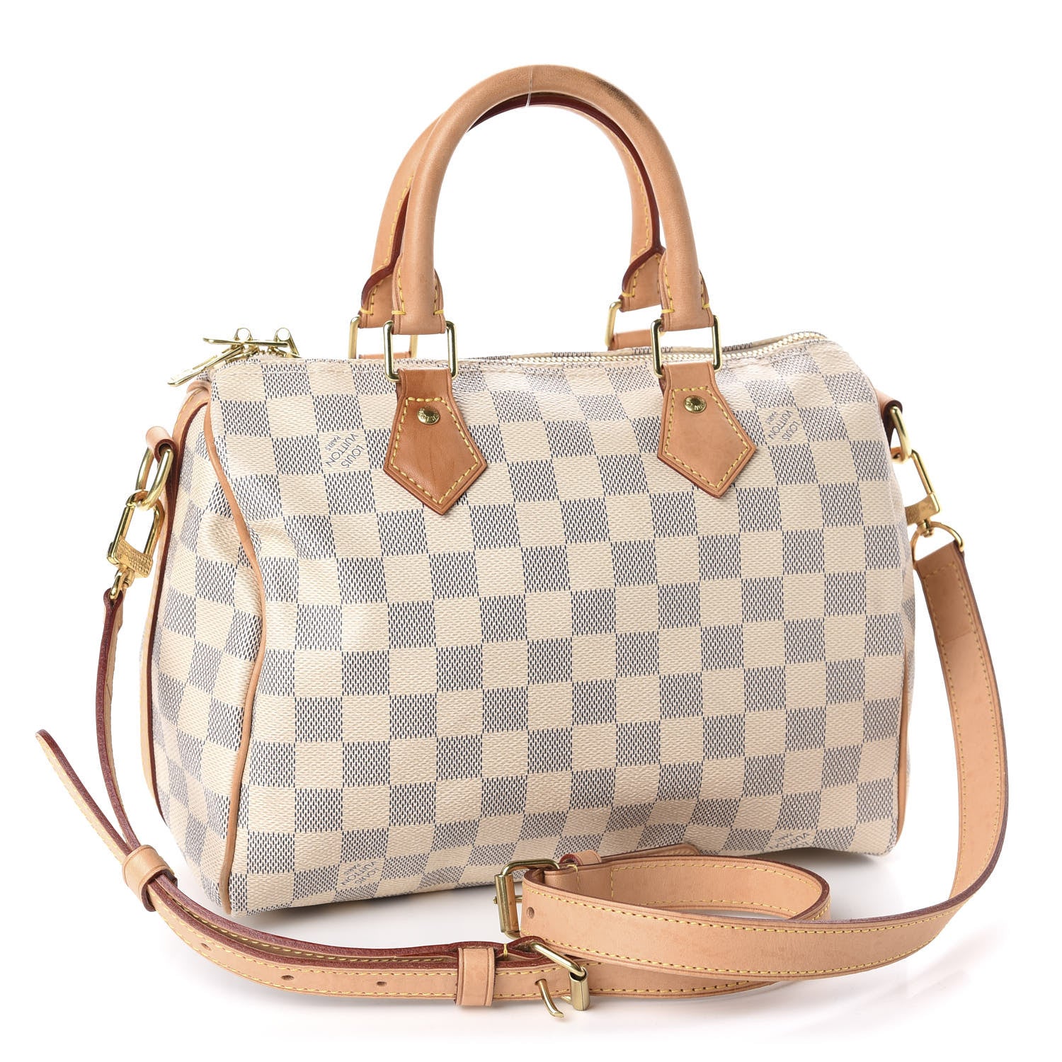 Louis Vuitton Damier Azur Speedy Bandouliere 25 4 of 17