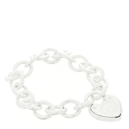 Tiffany Sterling Silver Return to Tiffany Love Lock Bracelet 1 of 4