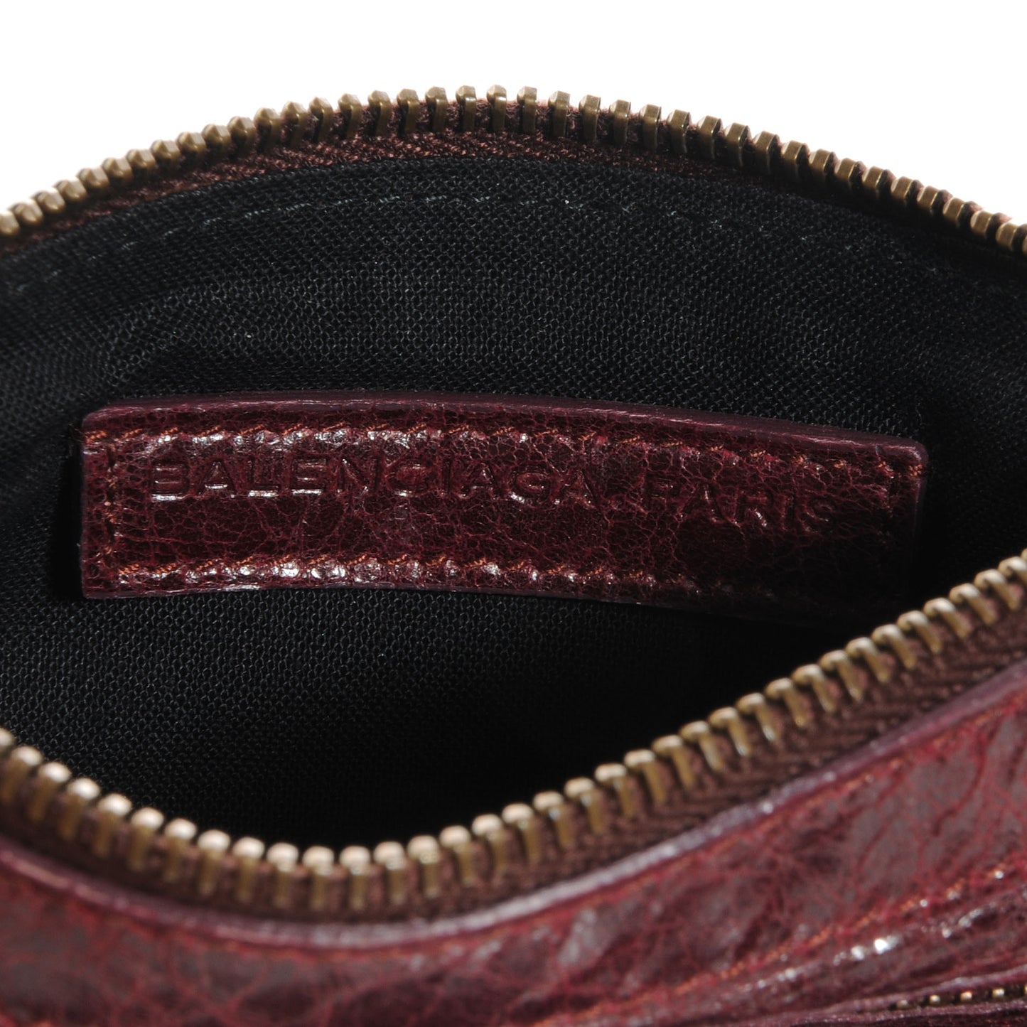 Chevre M Porte-Monnaie Coin Purse Bordeaux