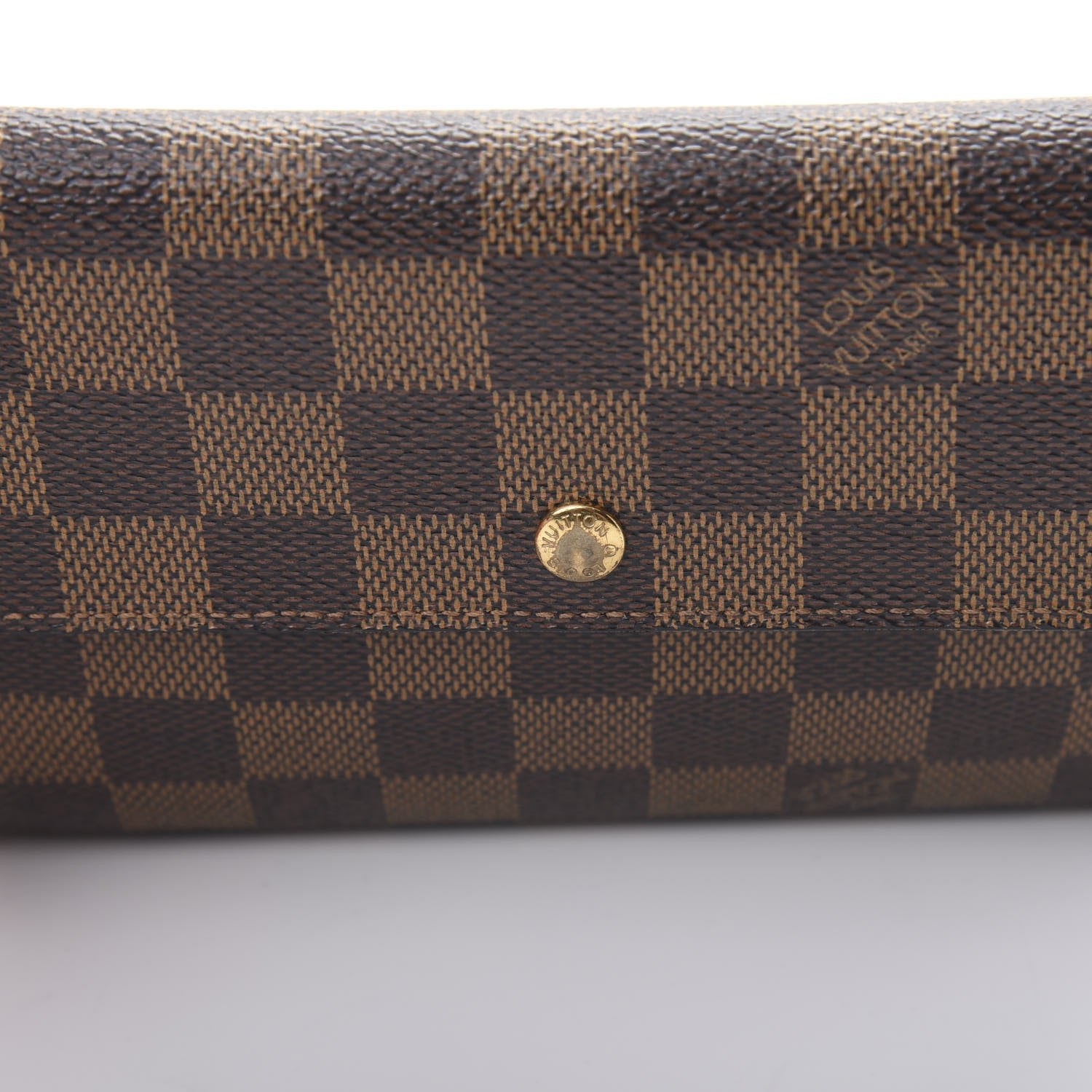 Louis Vuitton Damier Ebene Porte Tresor Etui Papier Wallet 18 of 19