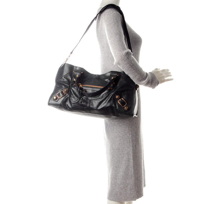 Balenciaga Agneau Giant 21 Rose Gold Hardware Part Time Black 2 of 8