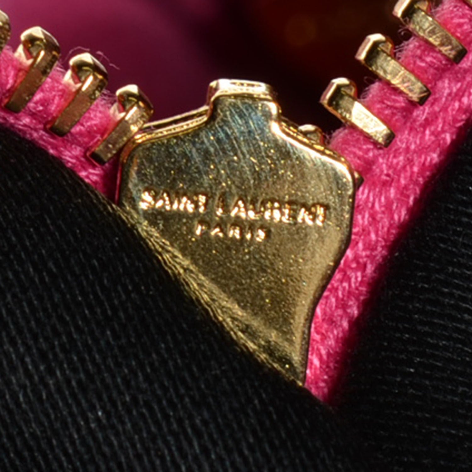 Saint Laurent Calfskin Classic Duffle 6 Fuchsia 7 of 9