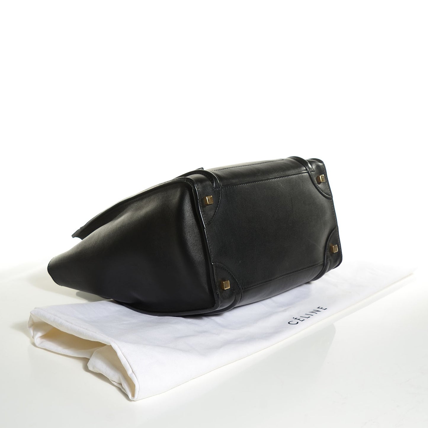 Smooth Calfskin Mini Luggage Black