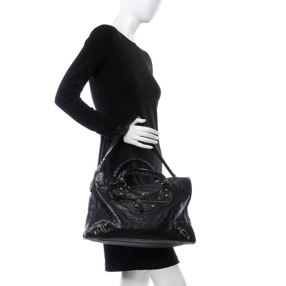 Balenciaga Agneau Giant 12 Rose Gold Hardware City Black 2 of 11