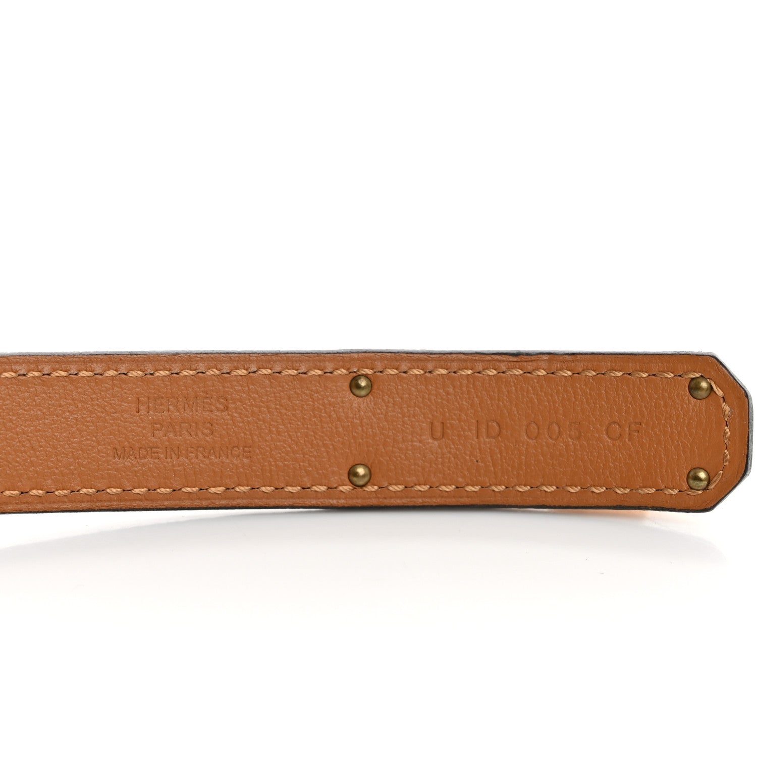 Hermes Epsom Kelly Belt Vert De Gris 3 of 6