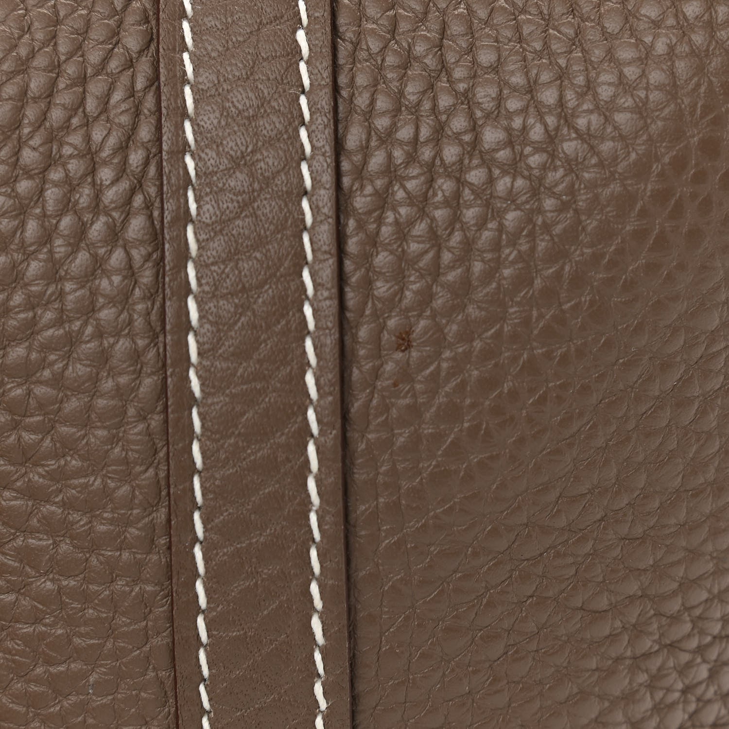 Hermes Taurillon Clemence Picotin Lock 18 PM Etoupe 12 of 12