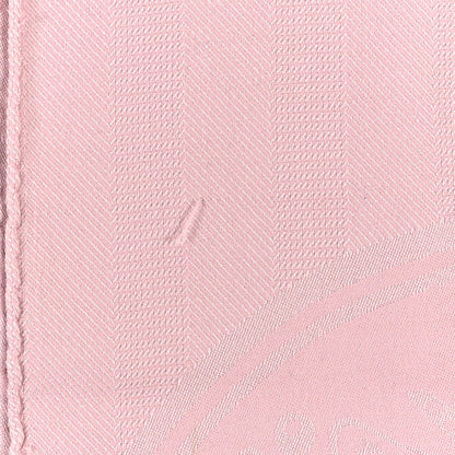 Hermes Cashmere Silk New Libris Stole Rose Petale 4 of 4