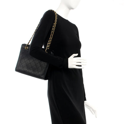Chanel Caviar CC Shopper Tote Black 3 of 17