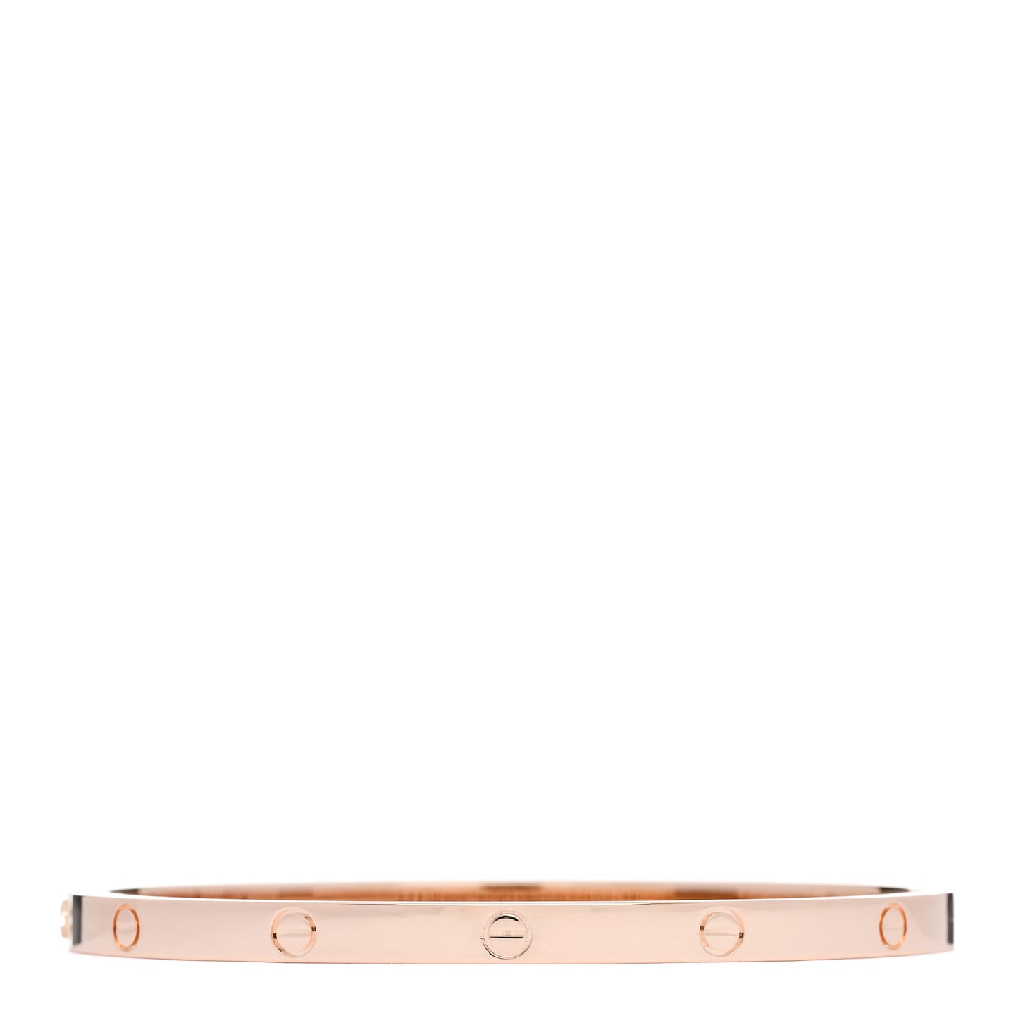 18K Pink Gold Small LOVE Bracelet 15