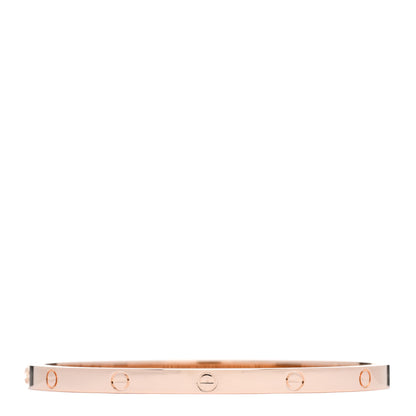 Cartier 18K Pink Gold Small LOVE Bracelet 15 2 of 8