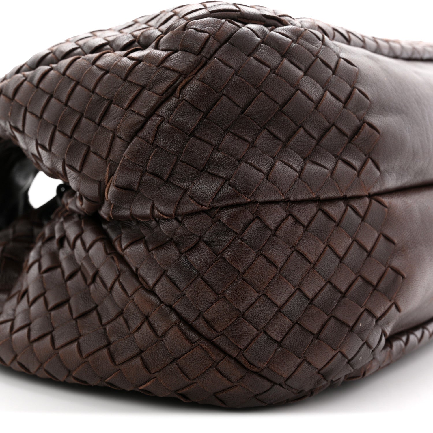 Bottega Veneta Nappa Intrecciato Medium Campana Hobo Ebano 10 of 13