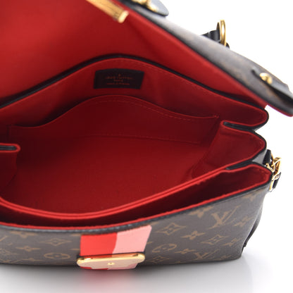 Louis Vuitton Monogram Georges BB Coquelicot Peach 5 of 9