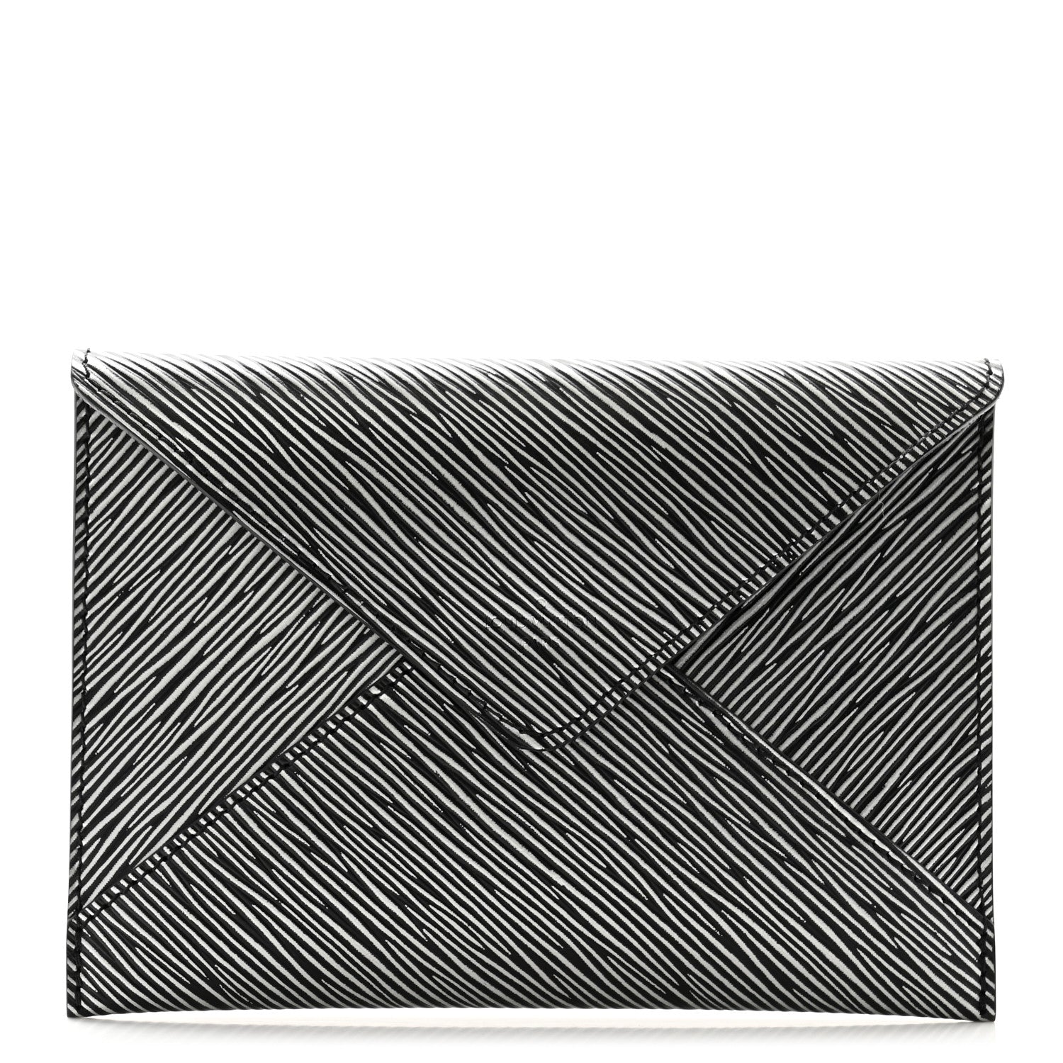 Louis Vuitton Epi Envelope Pouch Platine 1 of 6
