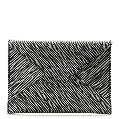 Louis Vuitton Epi Envelope Pouch Platine 1 of 6