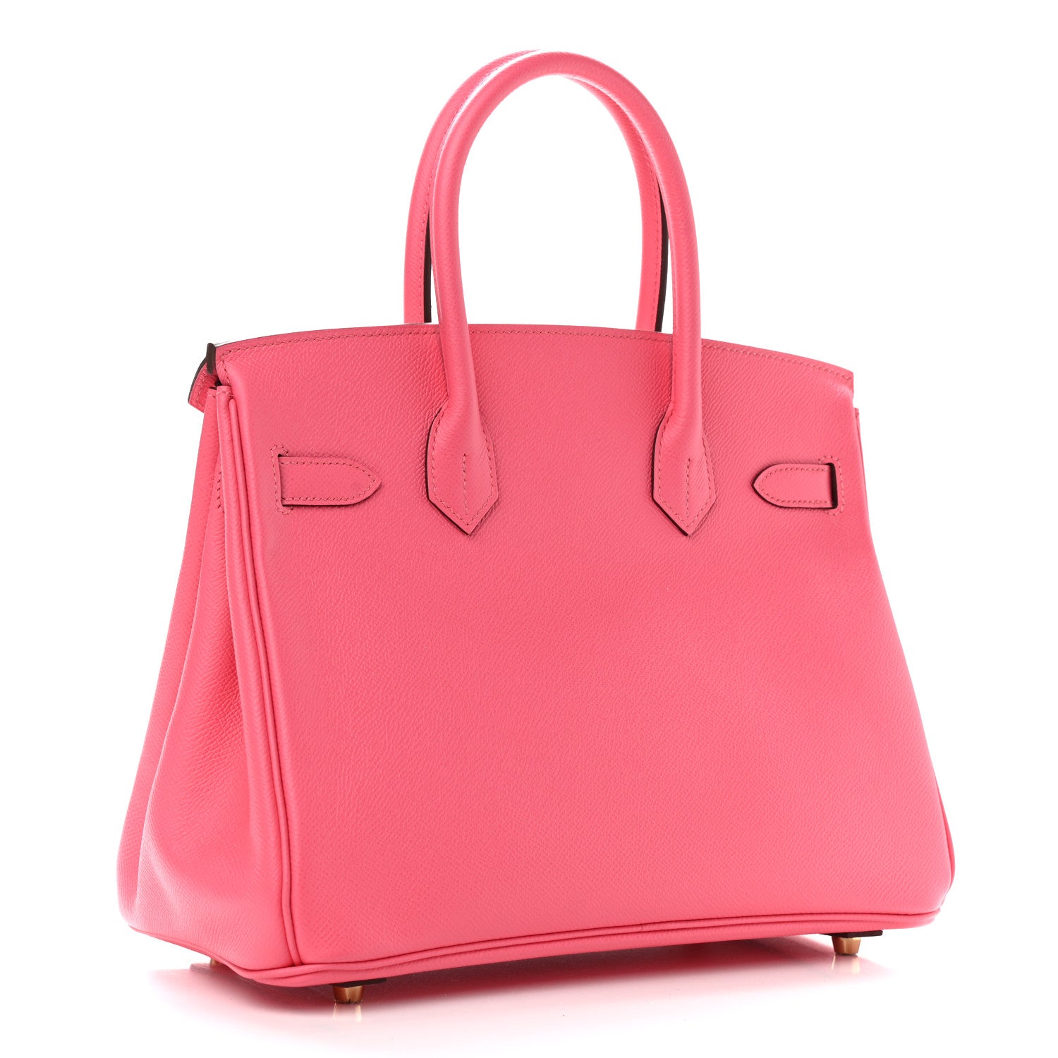 Hermes Epsom Horseshoe Birkin 30 Rose Azalee 4 of 13