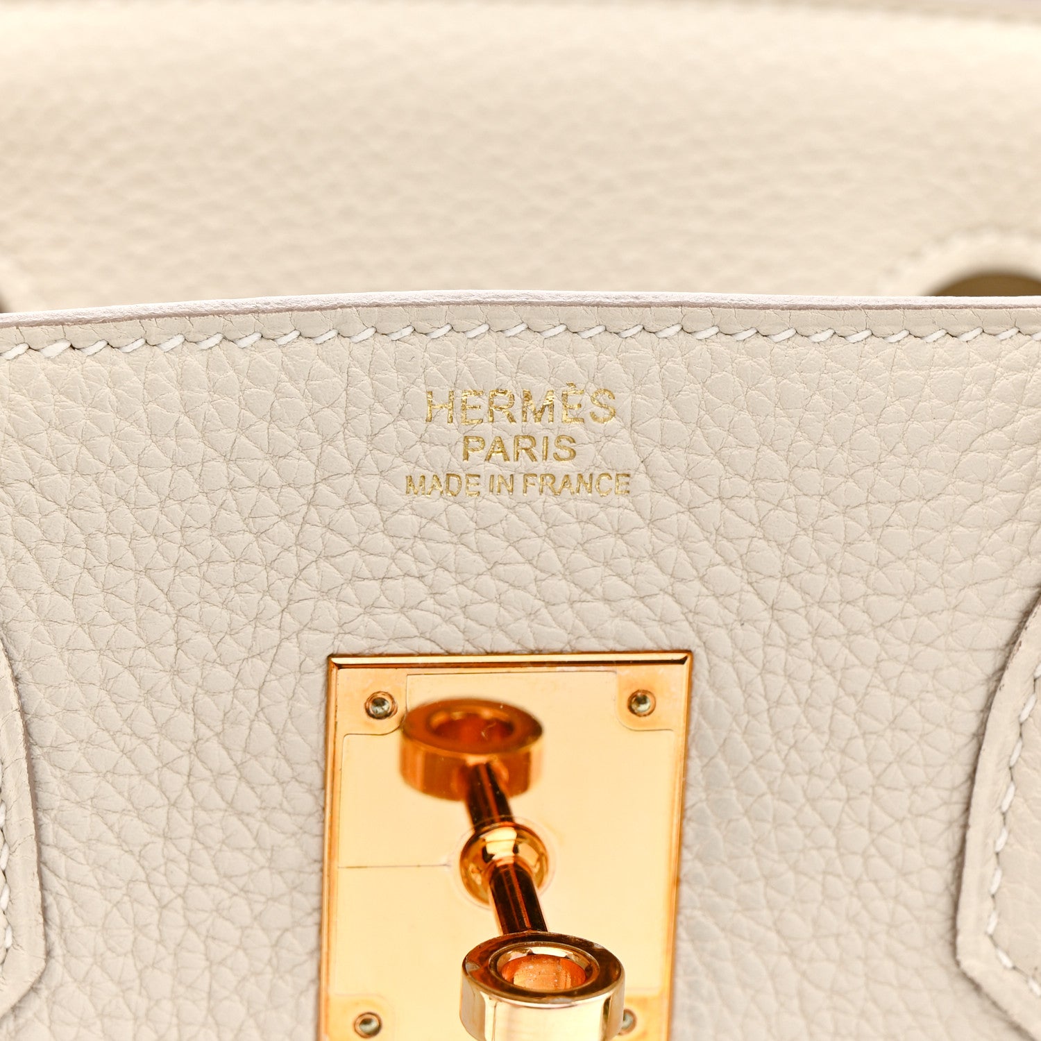 Hermes Togo Birkin 30 Craie 6 of 13