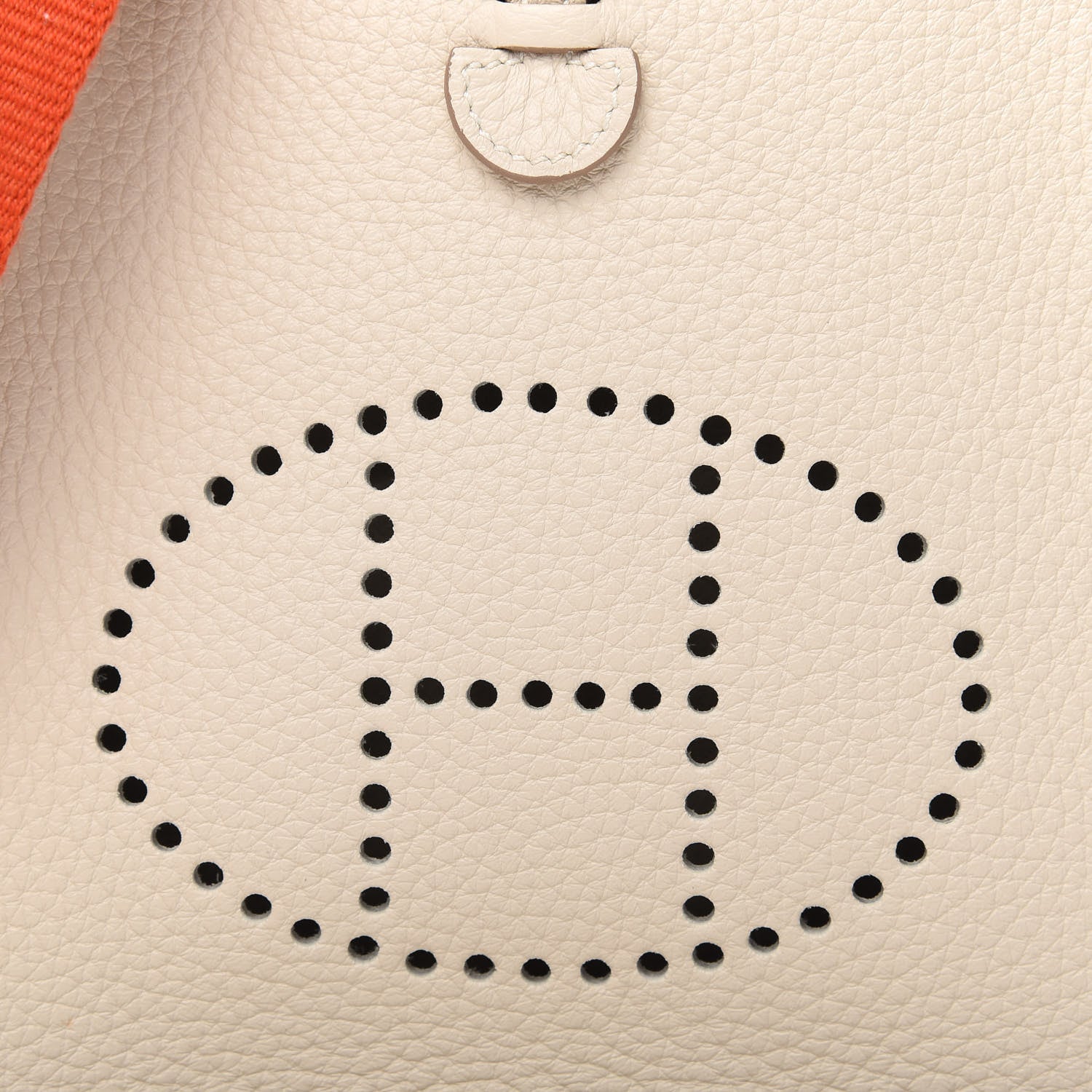 Hermes Taurillon Clemence Amazone Evelyne TPM Craie 9 of 10