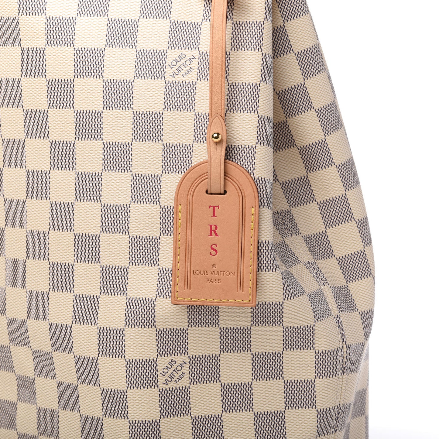 Damier Azur Graceful MM Rose Ballerine