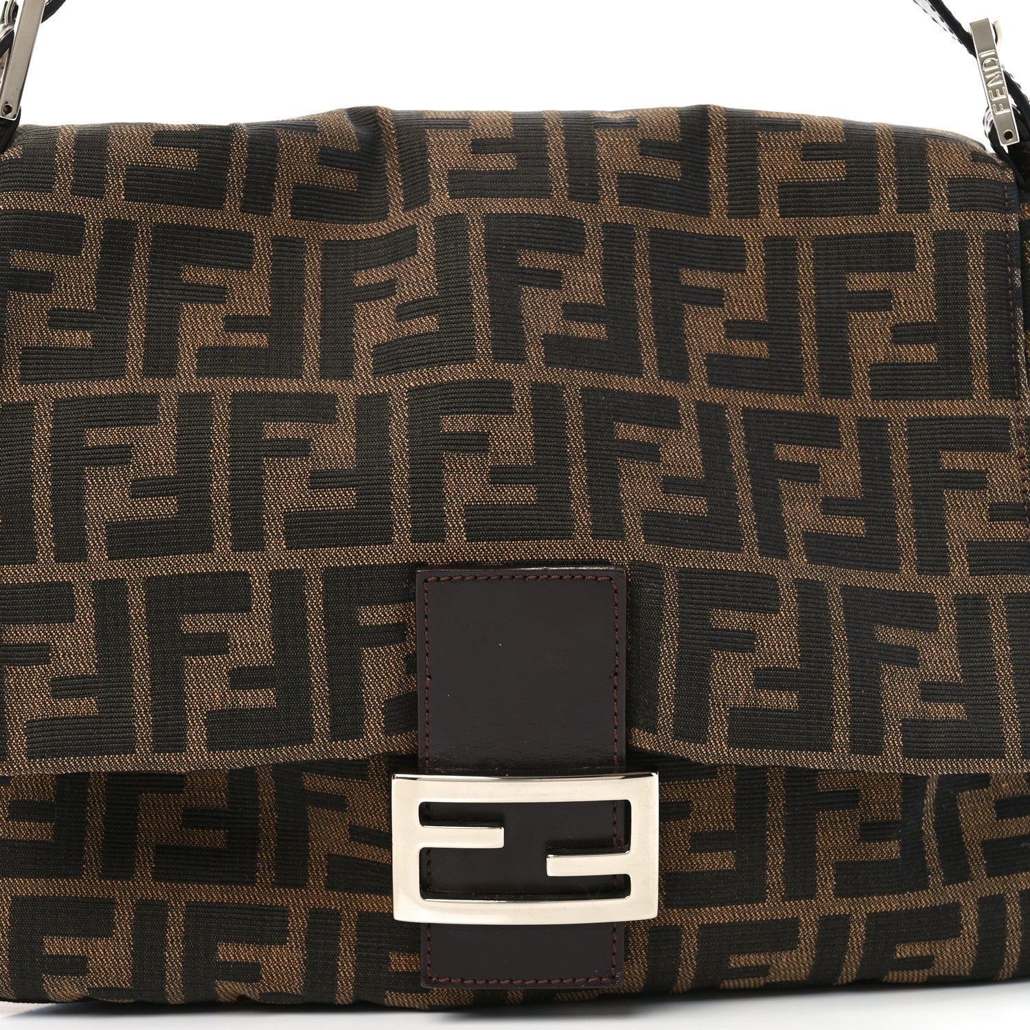 Fendi Zucca Mama Baguette Tobacco 8 of 10