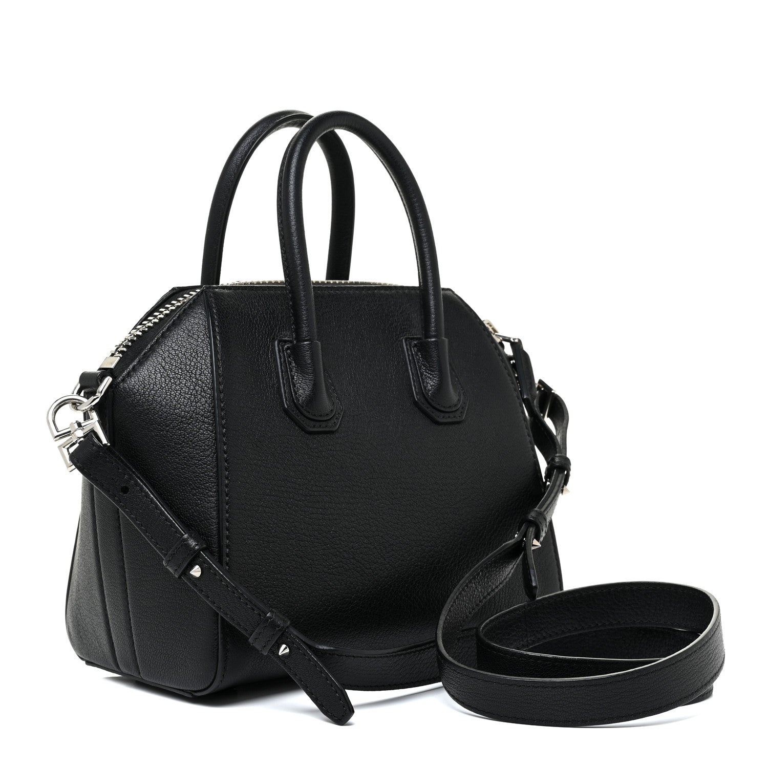 Givenchy Sugar Goatskin Mini Antigona Black 3 of 10