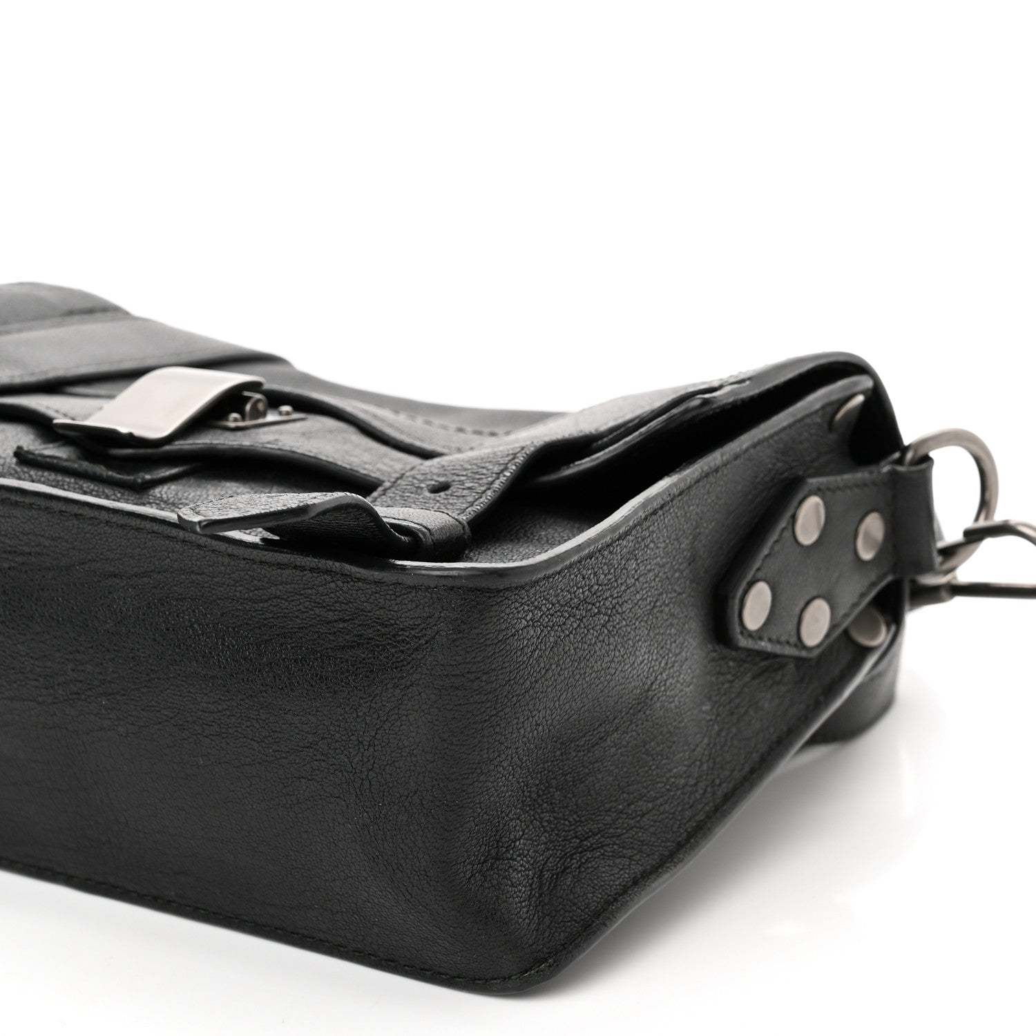 Proenza Schouler Lambskin PS1 Mini Pouch Messenger Black 11 of 11