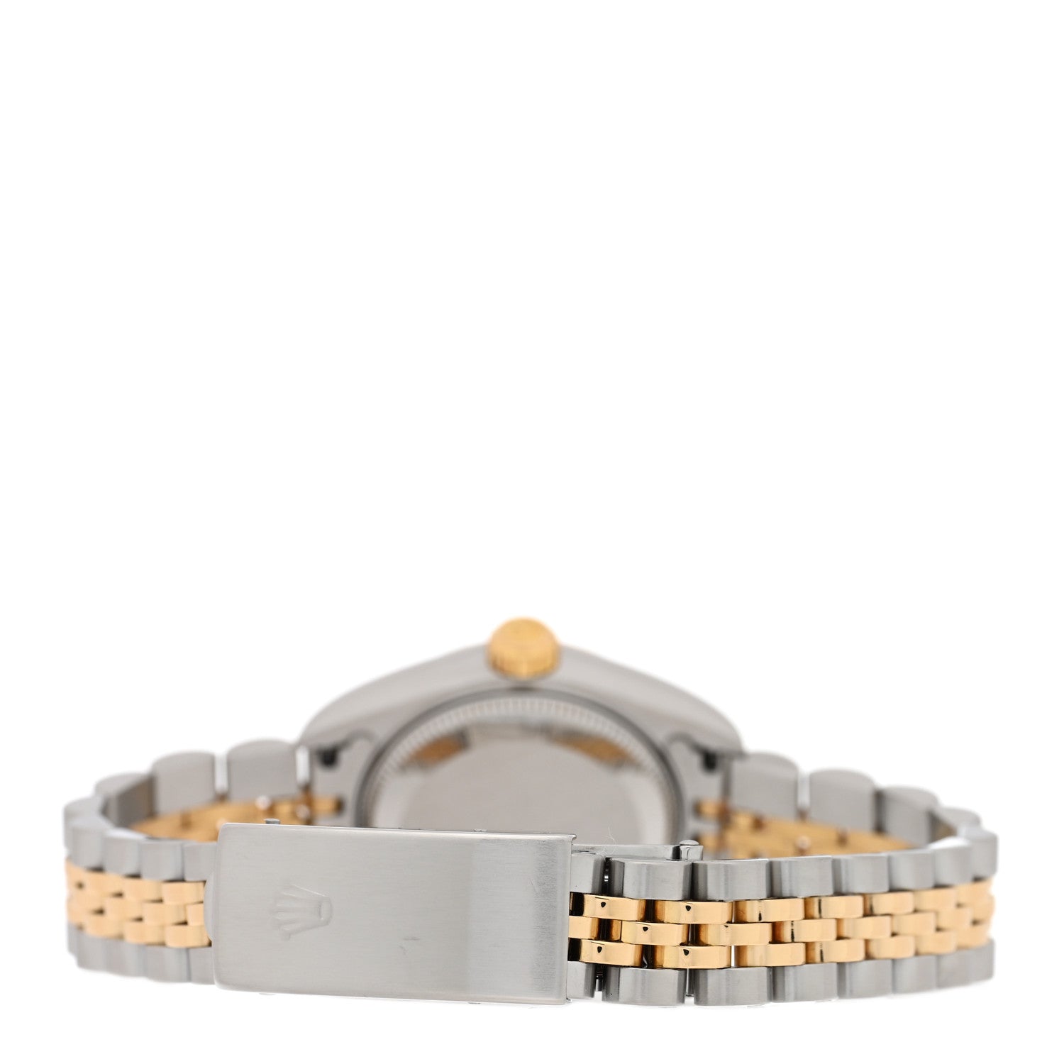 Rolex Stainless Steel 18K Yellow Gold 26mm Oyster Perpetual Datejust Watch Silver Sunbeam Roman 79173 3 of 4