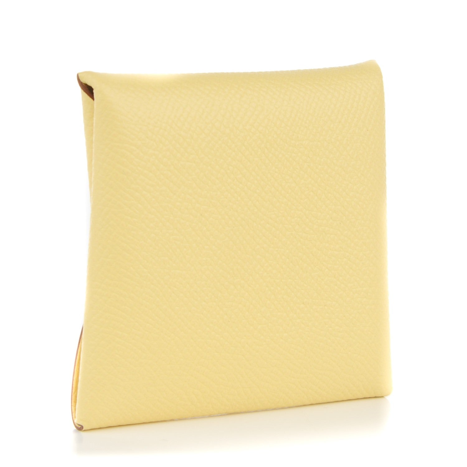 Hermes Epsom Bastia Coin Purse Jaune Poussin 3 of 8