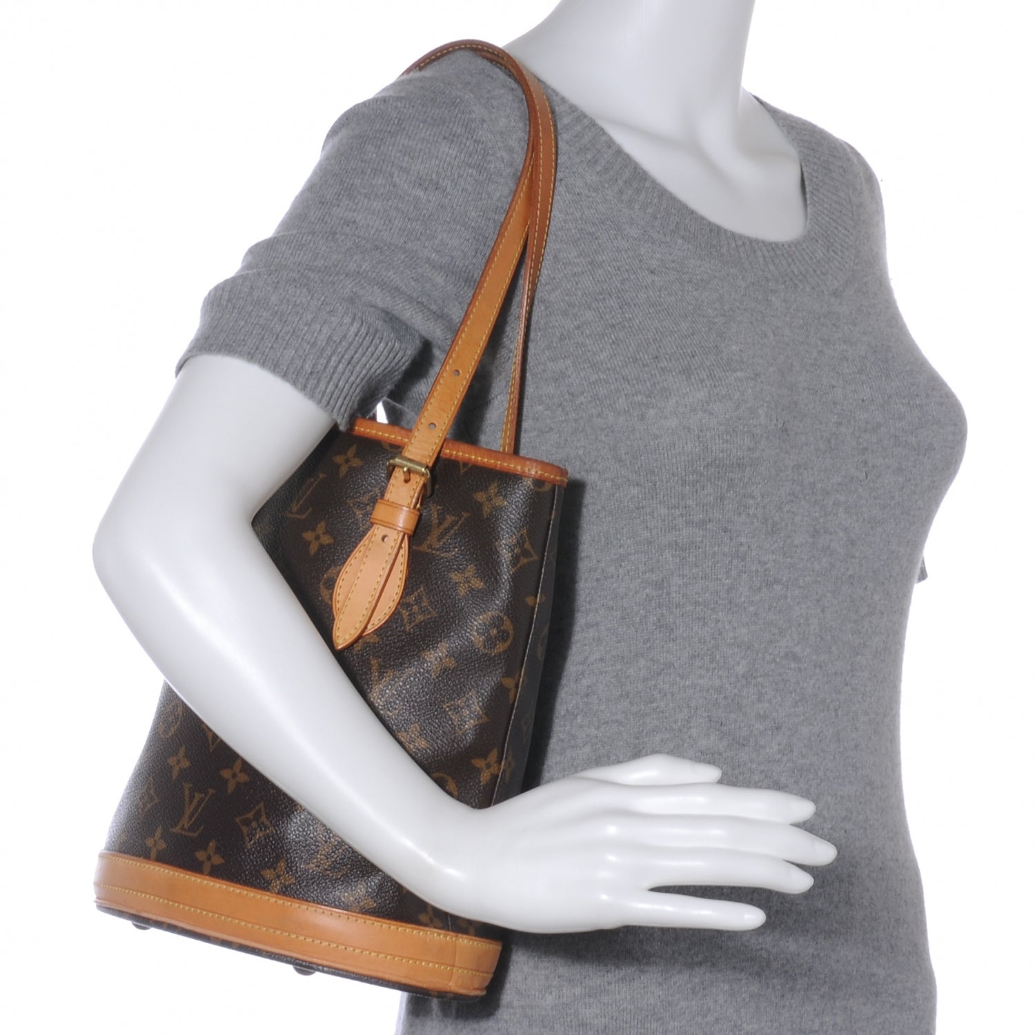 Louis Vuitton Monogram Petit Bucket 23 2 of 8