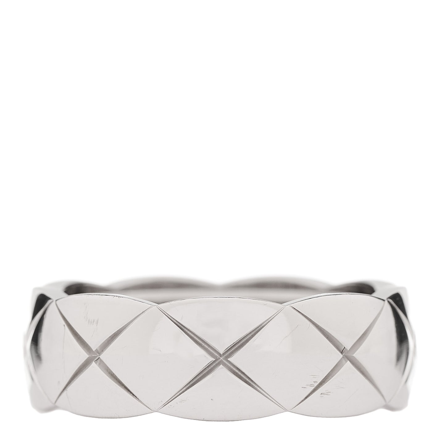 18K White Gold Small Coco Crush Ring 56 7.75