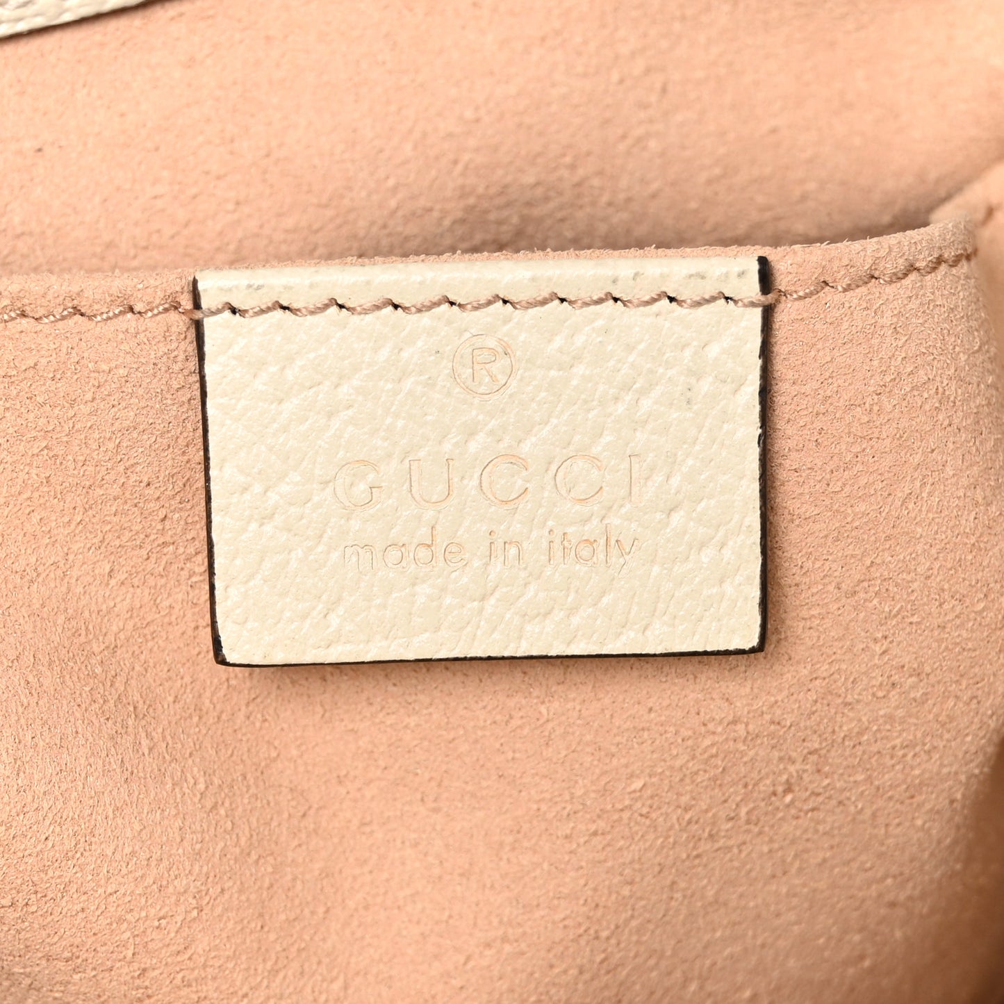 GG Supreme Monogram Flora Textured Calfskin Small Padlock Tote Beige Ebony Multicolor Mystic White