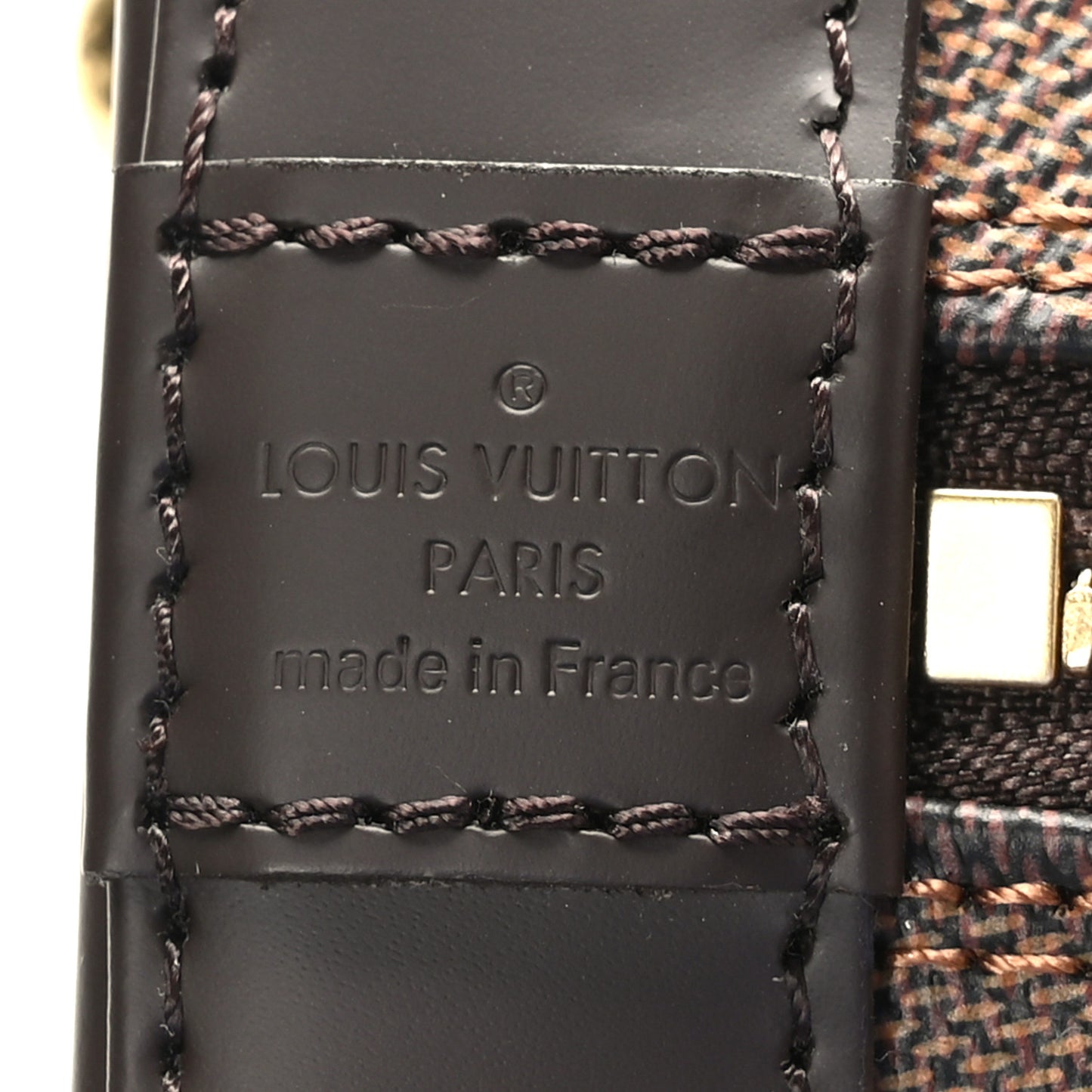 Damier Ebene Alma BB