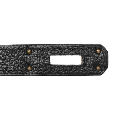 Hermes Taurillon Clemence Kelly Retourne 32 Black 7 of 21