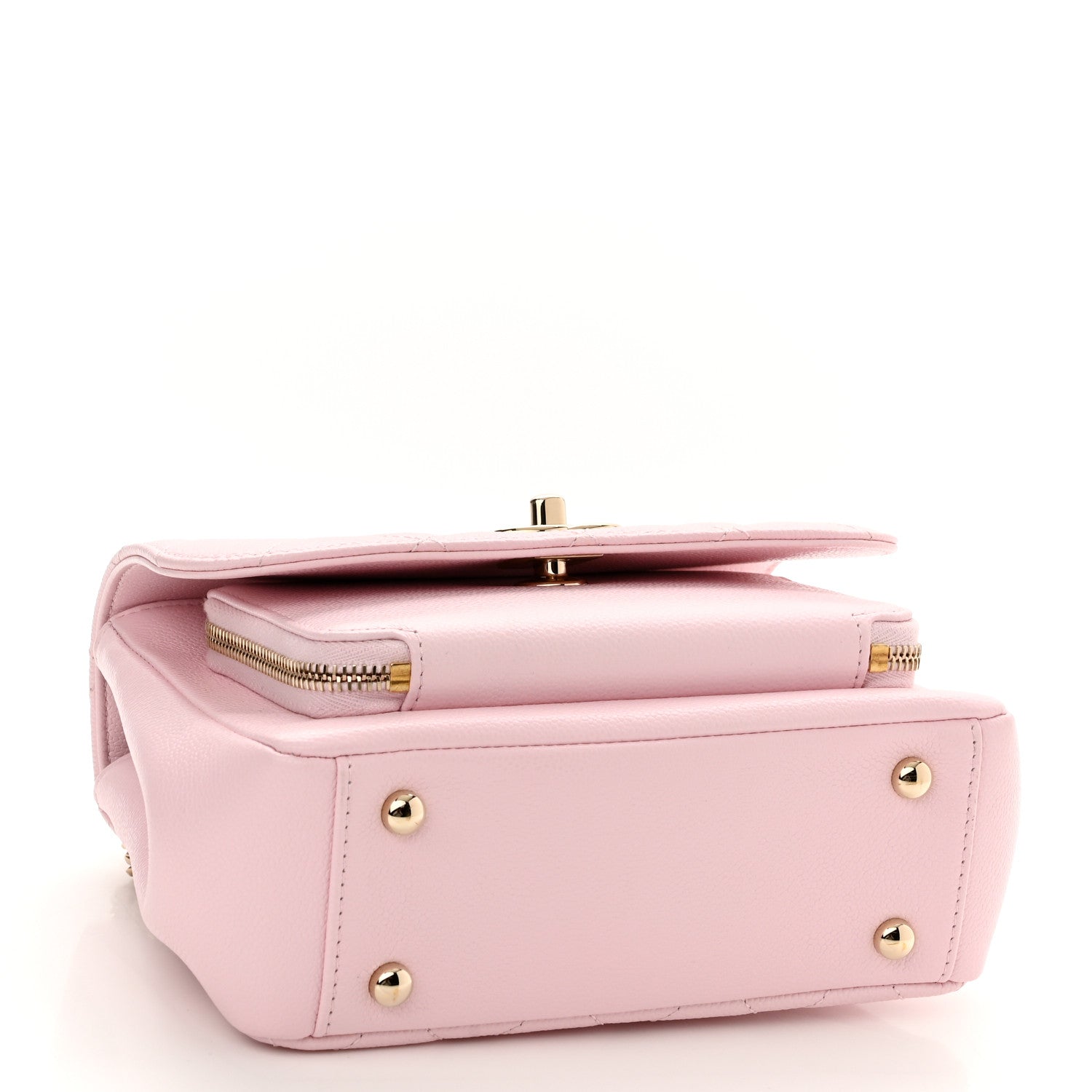 Chanel Caviar Quilted Small Business Affinity Flap Light Pink 4 of 10
