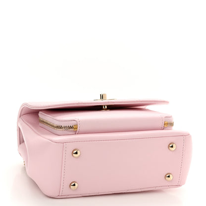 Chanel Caviar Quilted Small Business Affinity Flap Light Pink 4 of 10