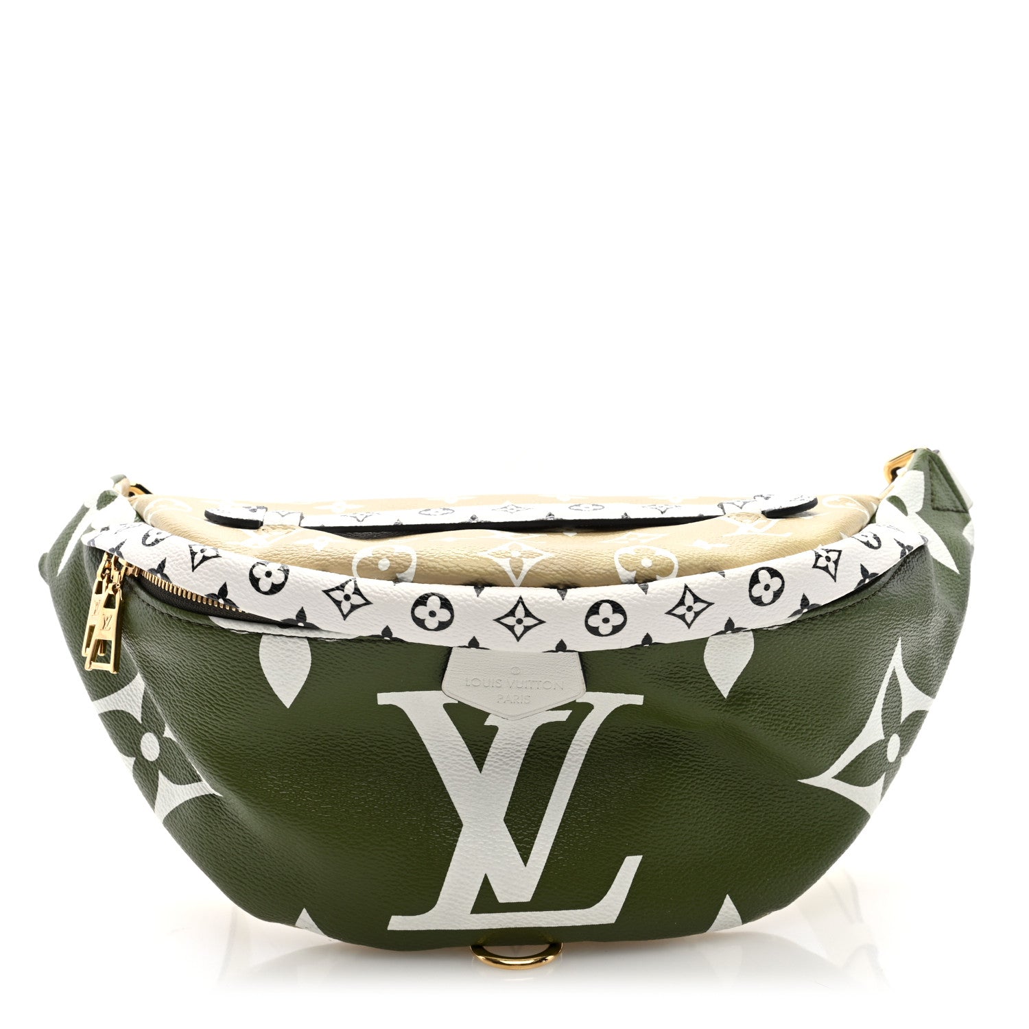 Louis Vuitton Monogram Giant Bumbag Kaki Beige 1 of 9