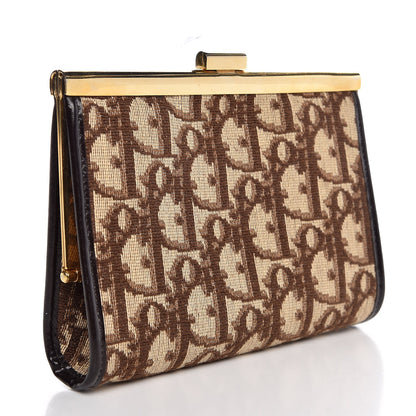 Christian Dior Monogram Clutch Brown 3 of 8