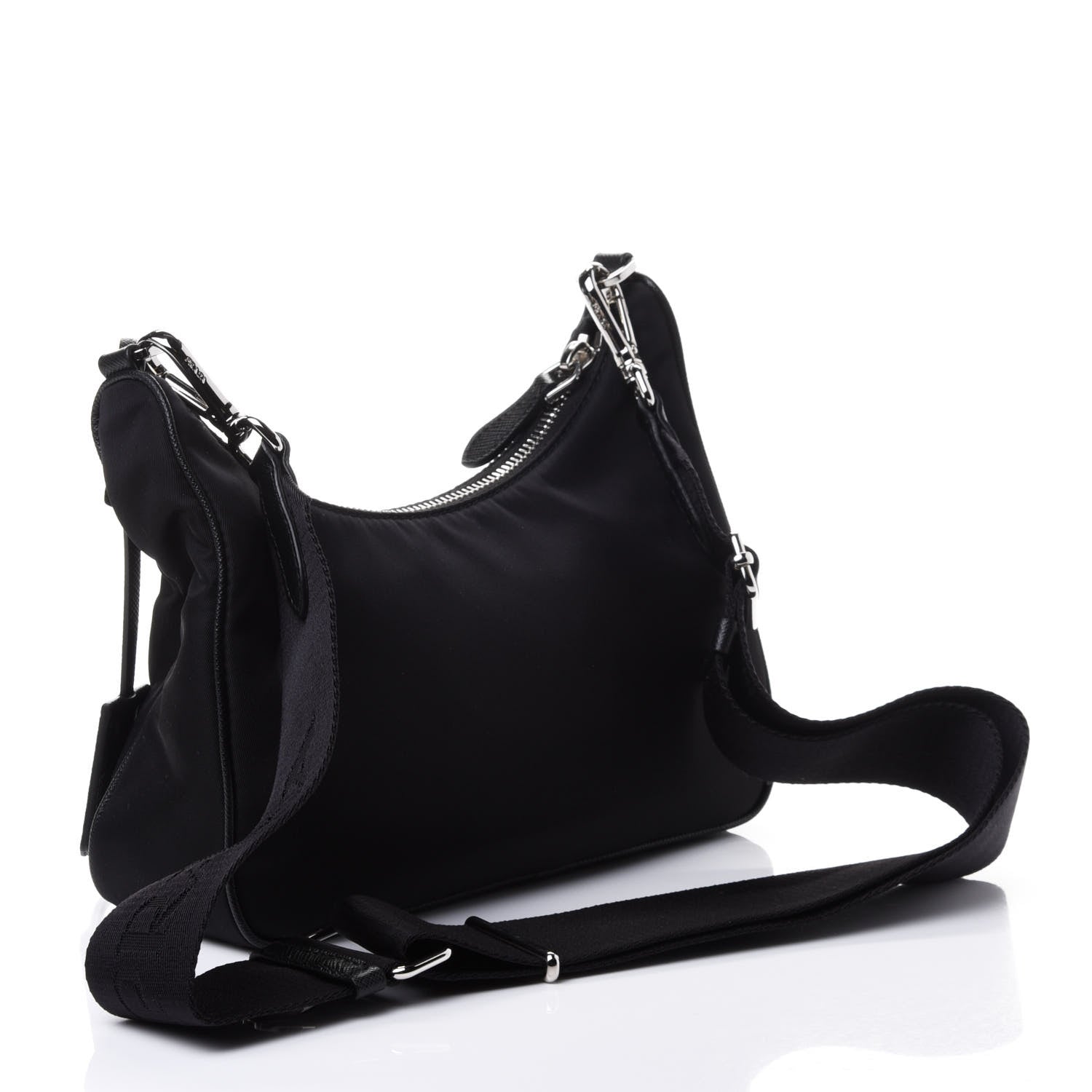 Prada Nylon Re-Edition 2005 Shoulder Bag Black 2 of 4