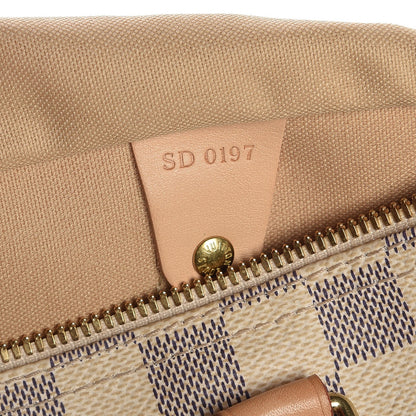Louis Vuitton Damier Azur Speedy Bandouliere 30 8 of 10