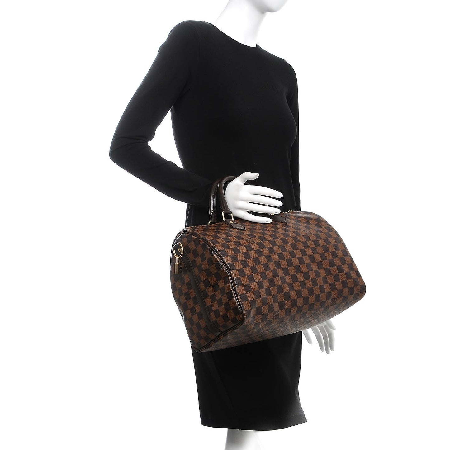 Damier Ebene Speedy Bandouliere 35