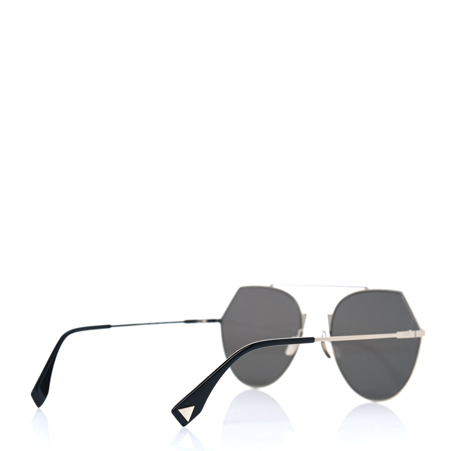 Metal Geometric Sunglasses FF 0194/S